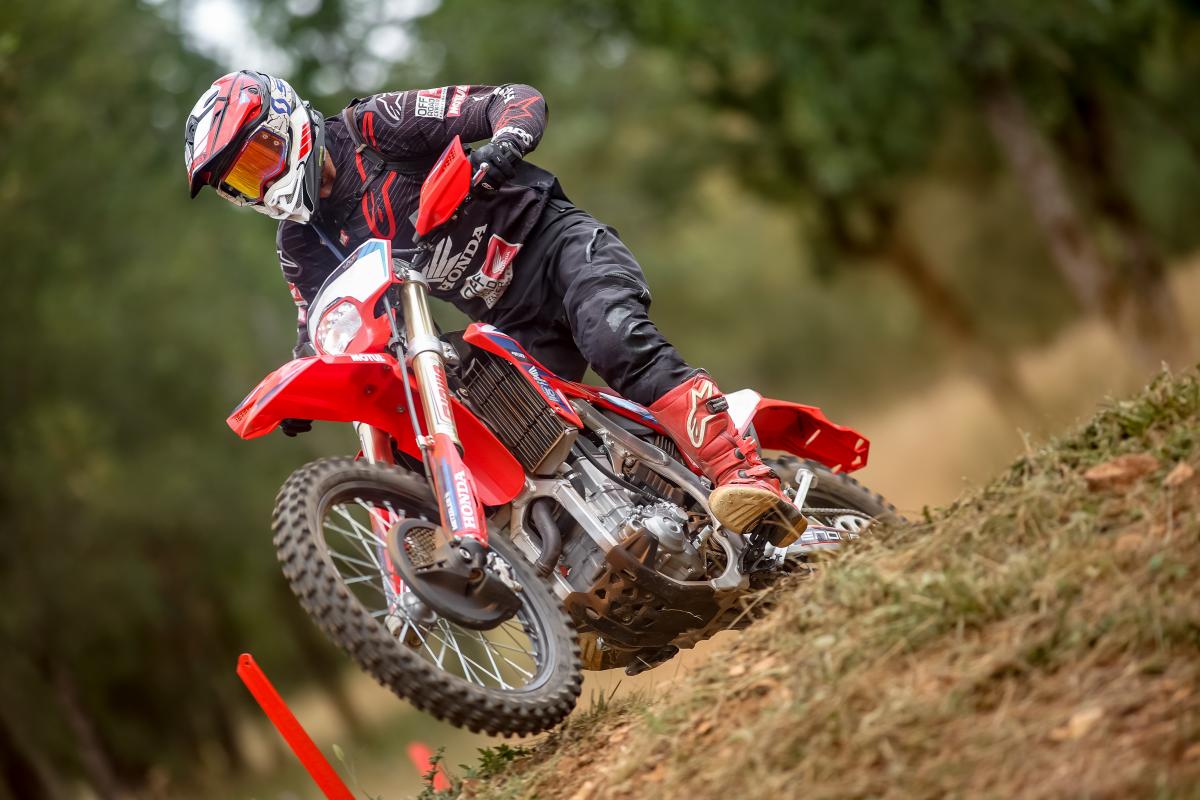 David Fretigne stage en groupe enduro