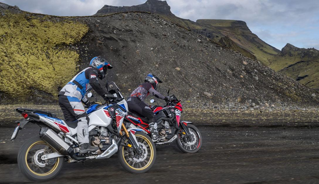 Africa Twin Honda location training